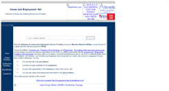 Desktop Screenshot of careerandemployment.net